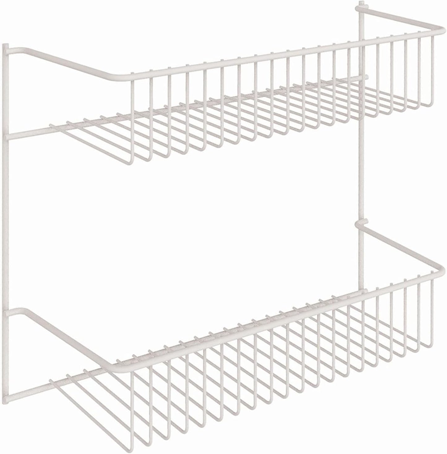 ClosetMaid 8033 4-Tier Wall Rack, 18-Inch Wide, White